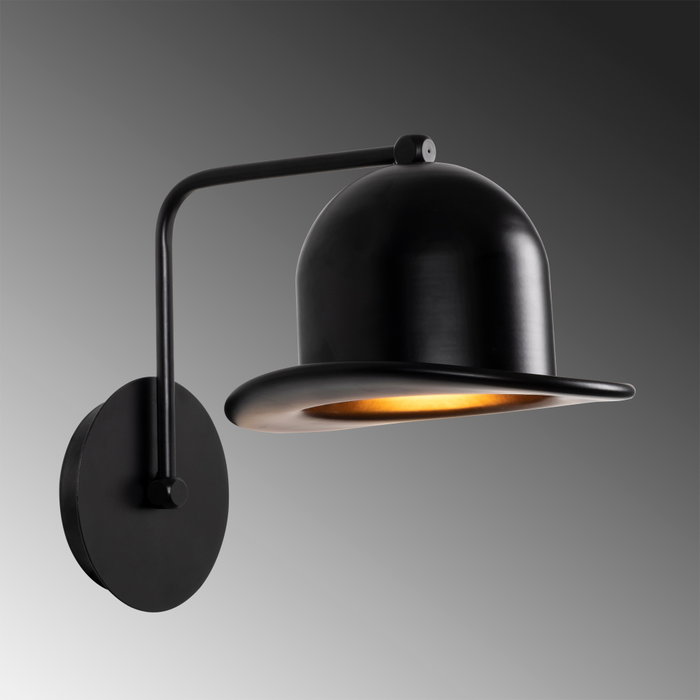 Opviq Fötr Sivani - MR-324 Lámpara de pared negra